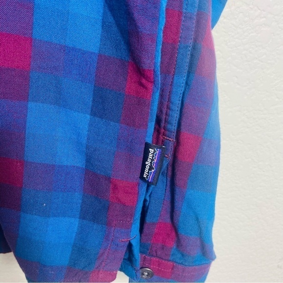 Patagonia Women's Fjord  Plaid Flannel  Size:6 - Picture 5 of 7